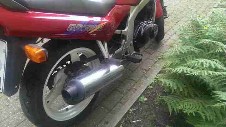 SUZUKI GS500EU Rot, Motorrad BJ 1994 Guter Zustand TÜV / AU 2015