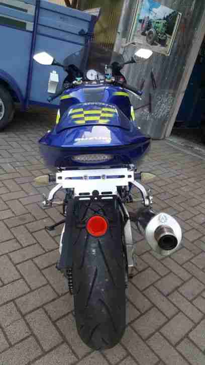 SUZUKI GSX-R 600 K2 TELEFONICA MOVISTAR *TÜV NEU *HR + BATTERIE NEU