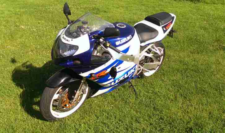 SUZUKI GSX-R 750 K2 TOP WARTUNG INSPEKTION ready to go 2015
