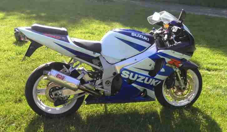 SUZUKI GSX-R 750 K2 TOP WARTUNG INSPEKTION ready to go 2015