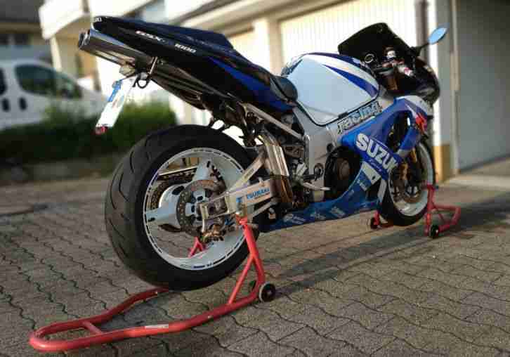 SUZUKI GSXR 1000 K2 UNIKAT MIT "BOS UNDERSEAT"