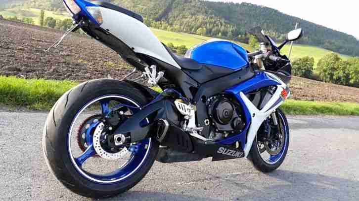SUZUKI GSXR 600 K7, Topzustand TÜV NEU, Durchsicht neu 1 A