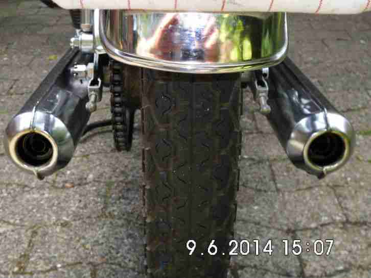 SUZUKI GT125 GEPFLEGTER ZWEIZYLINDER-ZWEITAKTER- ORIGINAL- MIT WENIG KILOMETERN