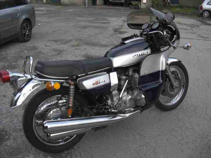 SUZUKI OLDTIMER GT 750 A, EZ 1977 Wasserbüffel größter Zweitakter nur 29 tkm