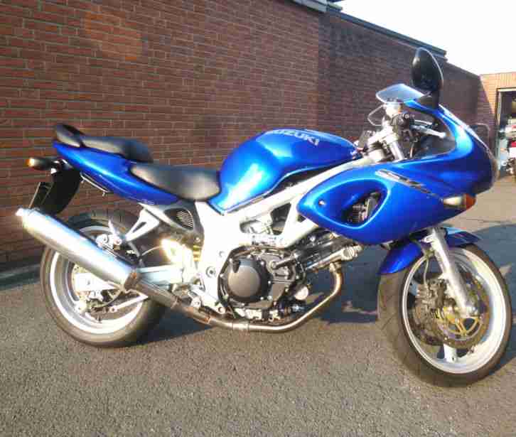 SUZUKI SV 650 S, 14606 Km, Blau, tiefer