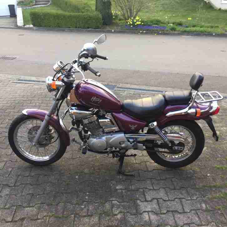 SYM Husky 125, Bj. 1997, erst ca. 9700 km, sehr guter Zustand, mit Papieren