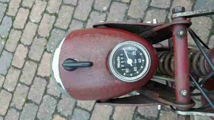 Sachs Miele 98ccm Bj.54 Oldtimer Moped Motorrad alles NEU