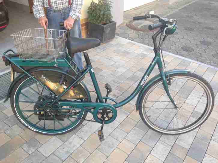 Sachs Saxonette Hercules Leichtmofa Fahrrad mit Hilfsmotor Benzinmotor BJ 1997