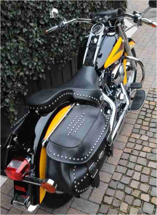 "Sagenhafte" Harley-Davidson FLSTC Softail Heritage Classic, Deutsch. Modell