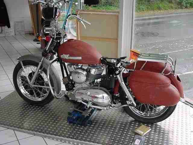 Sammlerstück Wertanlage Harley Davidson Elvis Presley Model KH 1956 restauriert