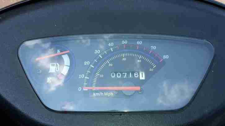 Saro Motorroller GS 50 ccm schwarz/orange 1-Zylinder- 2-Takt- Motor bis zu 45 km