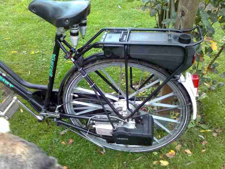 Saxonette Sparta Damenrad mit Hilfsmotor siehe Fotos