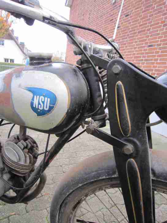 Scheunenfund:Alte NSU Quick 52 Baujahr 1953