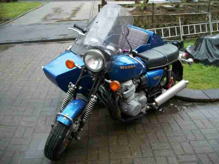 Scheunenfund CB 750 K 7 EML Beiwagen