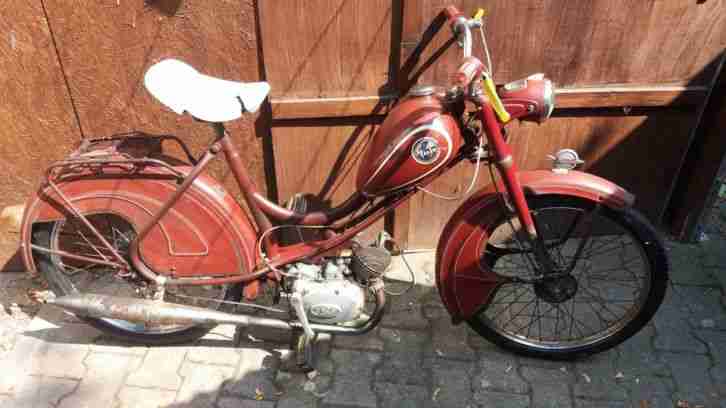 Scheunenfund Miele Moped Sachs 50 Oldtimer Baujahr ca 1954