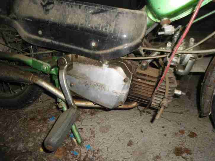 Scheunenfund Otto Kynast Mofa K974,Demm-Motor, Defekt, Bastler, Papiere 1.Hand
