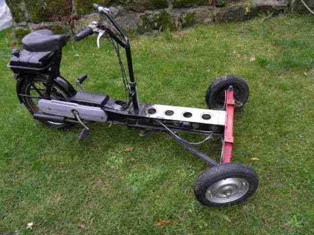 Scheunenfund VESPA CIAO-PORTER Oldtimer Restaurationsobjekt defekt