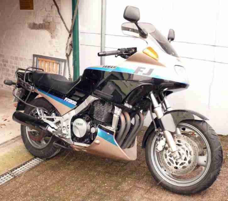 Schnäppchen Yamaha FJ 1200 Mai 1993 in gutem Zustand; HU neu bei Übergabe