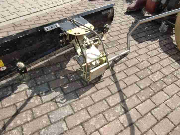 Schneeschild Tielbürger für Quad ATV war montiert an Kawasaki 750 Yamaha