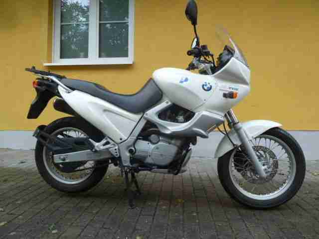 Schöne BMW F650, 35 kw, TÜV 09/19, 27682km,Sturzbügel, Givi-Topcase für 2 Helme