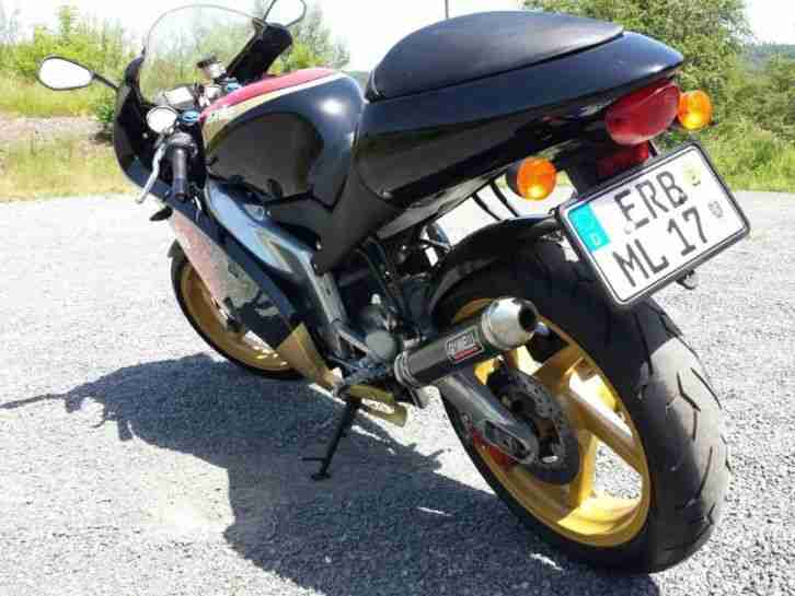 > Schöne Aprilia RS 125 SF offen! Sonderlackierung TOP Motorrad viele Neuteile >