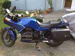 Schöne BMW K 75 S, EZ 3/90, blau, TÜV Mai 15