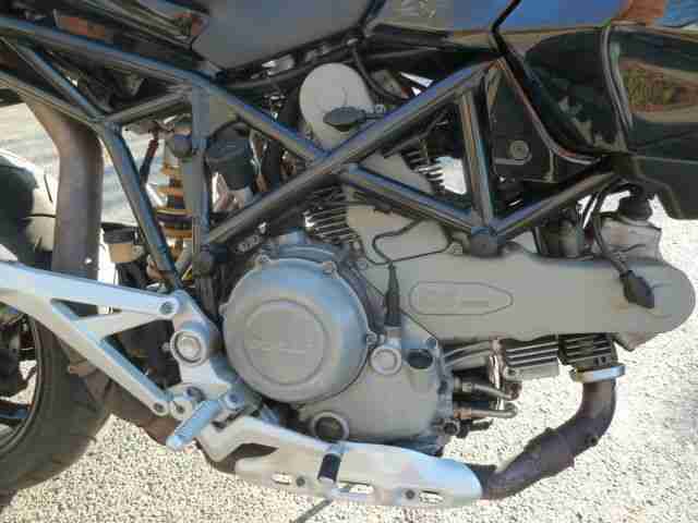 Schöne Ducati Multistrada DS 1000 in schwarz, EZ 03/04, Batterie und TÜV neu
