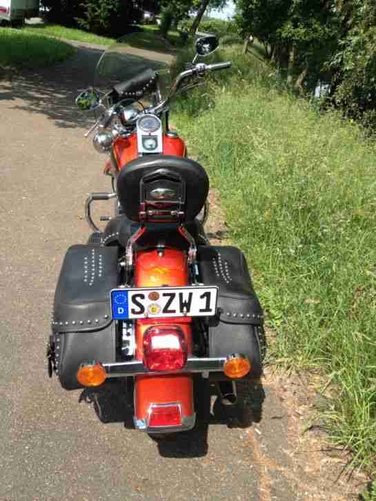 Schöne Harley-Davidson Heritage Softail