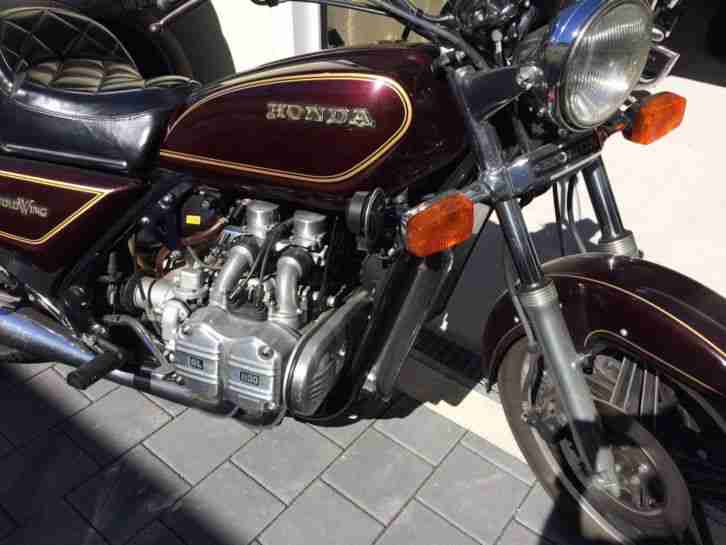 Schöne Honda Gl 1100 Mit H-Zulassung Und Seitenkoffer