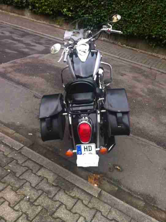 Schöne Kawasaki VN 2000 mit vielen Extras Ohne Mindestpreis