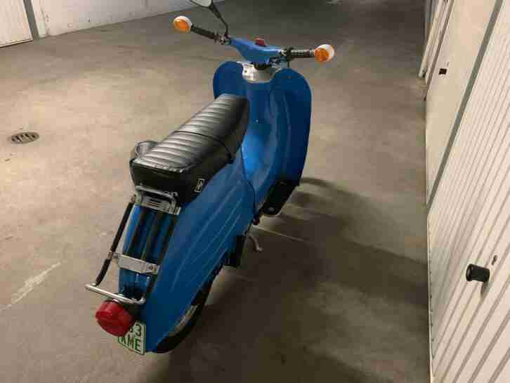 Schöne Simson Schwalbe - Blau - angemeldet Fahrbereit