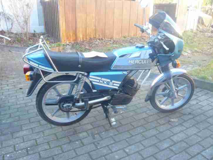 Schönes Sachs Hercules KX 5 Mokick in recht gutem Zustand mit orig.Papieren