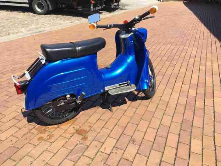 Schwalbe MZ Simson Kr51/1 1974 Moped Mofa DDR Roller Retro