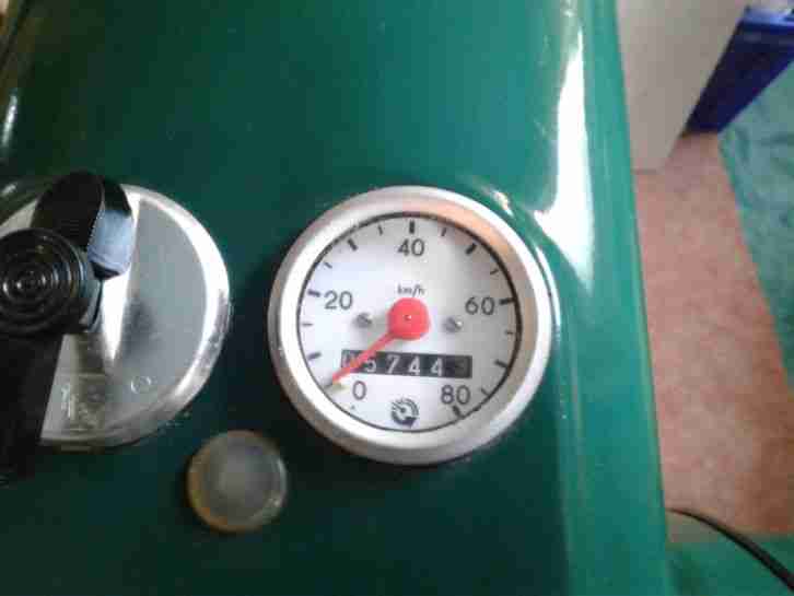 Schwalbe Moped grün KR 51/2 L Viergang DDR 1982