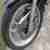 Schwarz Goldene Yamaha