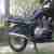 Schwarz Goldene Yamaha