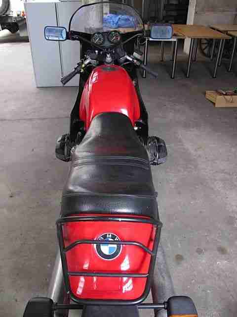 Sehr schöne BMW-Boxer R100RS Typ247, Fallert (selten), nur 59'km, TÜV neu, 70 PS