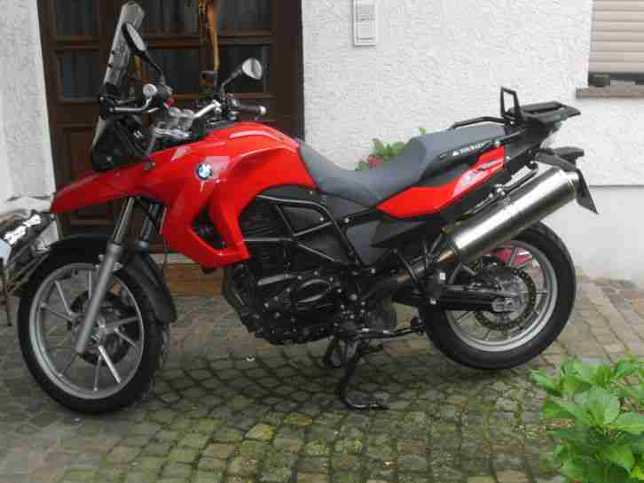 Sehr schöne F 650 GS , 6600 KM, tiefergelegt, BMW-Koffer und Topcase