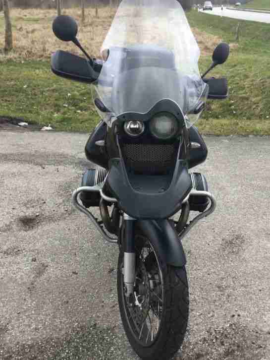 Sehr schöne originale BMW R 1150 GS Adventure HU neu 2002 schwarz