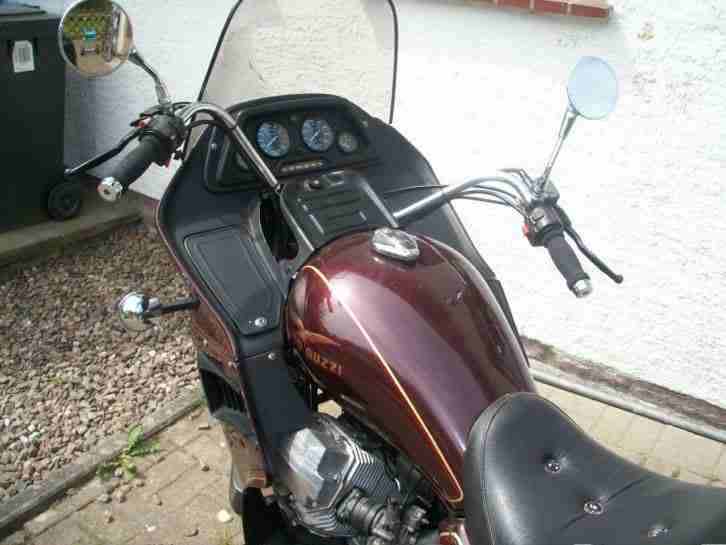 Seltene Guzzi California Carenata mit origin. Vollverkleidung Koffer, sehr schön