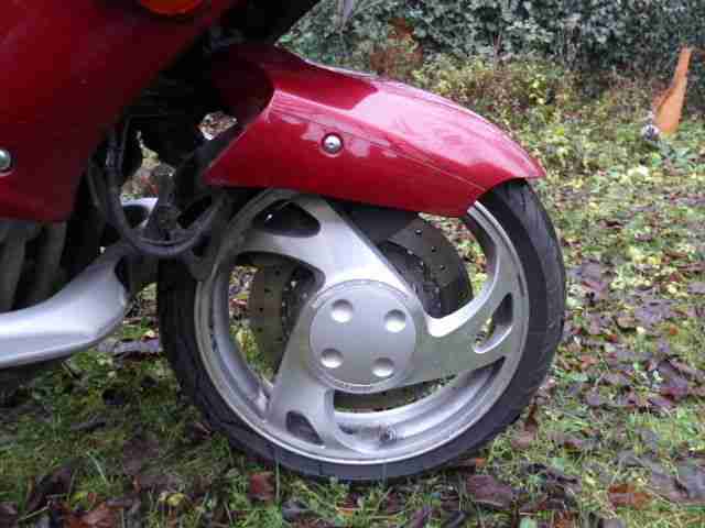 Seltene Yamaha GTS 1000 TYP 4FV in rot EZ/95 TÜV 12/2017 mit Yamaha Koffer