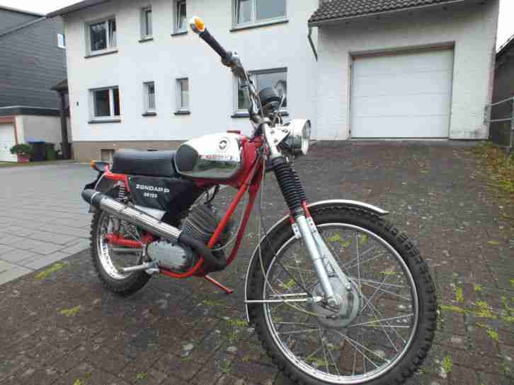 Seltene Zündapp GS 125 - 520 51 von 1971 mit sehr schöner Patina