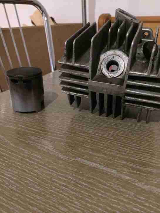 Seltener 80ccm Eurocylindro Zylinder für Hercules Prima Mofas