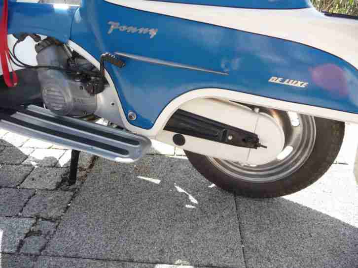 Seltener Roller KTM Ponny (Pony) de Luxe 1 Gritzner Kayser 1961 Sachs Lüfter 2PS
