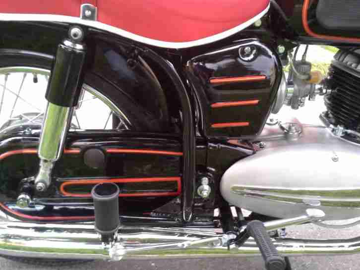 Seltenheit, Pannonia, T1 Csepel, 1963, Oldtimer, 246cc, 14 PS, Voll Restauriert!