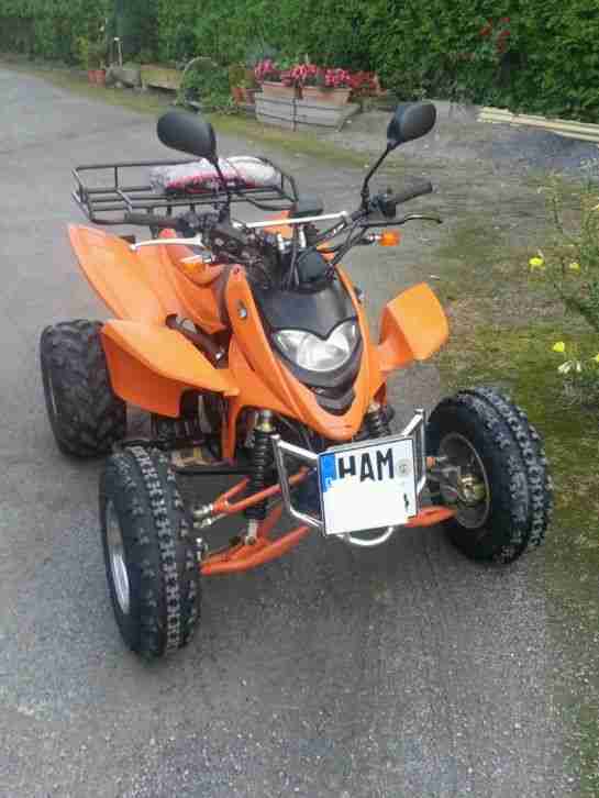 Shineray Quad 250STXE, neuer TÜV, viele Neuteile