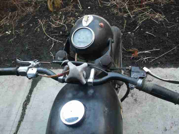 Simson AWO 425 S, mit Ersatzteile