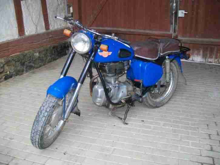 Simson AWO 425 Sport , Sportawo , zum restaurieren , Motor läuft