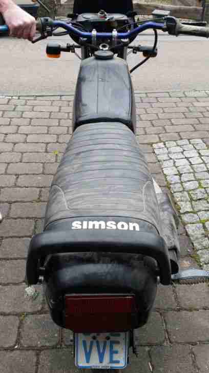 Simson Enduro 4 Gang 50ccm Defekt als Ersatzteilträger inkl. Schlüssel Honda