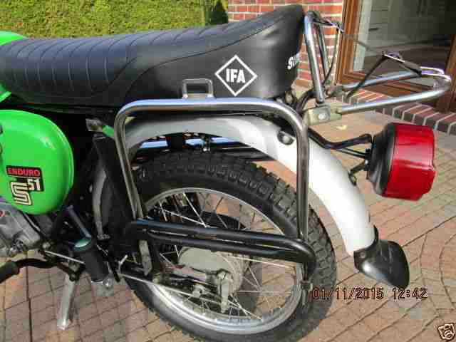 Simson Enduro S51 / E Originalzustand 4 Gang, DDR Betriebserlaubnis